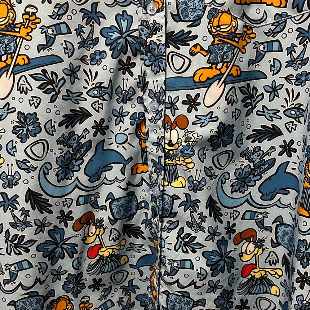 RSVLTS Garfield Men's Shirt - Picture 4 of 4